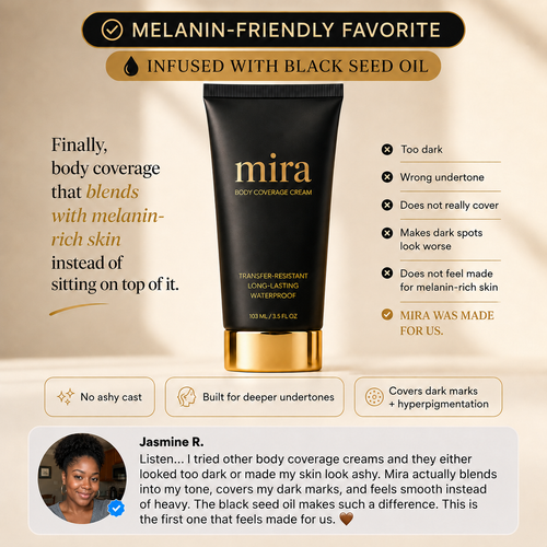 Mira ™ Black Seed Oil Body Coverage Perfector