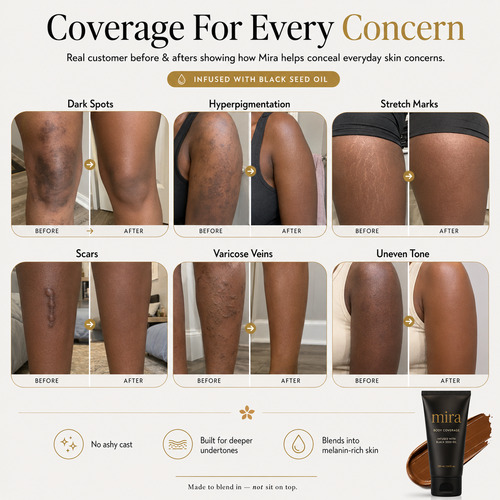 Mira ™ Black Seed Oil Body Coverage Perfector